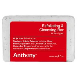 Anthony Mens Soap Bar Exfoliating Soap: Grapefruit Scent – Contains  Cucumber Extract, Jojoba, Shea B…See more Anthony Mens Soap Bar Exfoliating  Soap